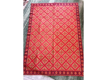Textil, allmoge duk, krabbasnår, Skåne, 18/1900-tal