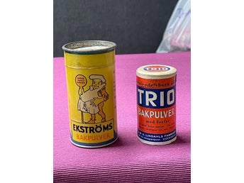 Ekströms bakpulver, Trio bakpulver, 50-60-tal(?)