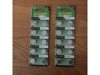 AG10 LR54 389 lr1130h batteri 20-pack FRIFRAKT