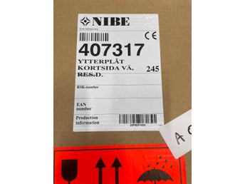 Nibe Ytterplåt till värmepump