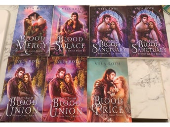 Blood Mercy serien av Vela Roth Del 1-4 plus en novel Helt Nya!