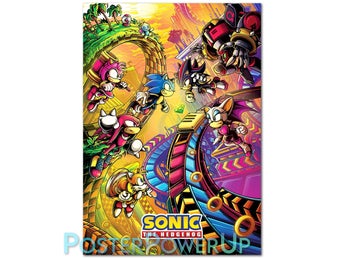 Sonic The Hedgehog - A3 Poster (29,7 x 42cm)