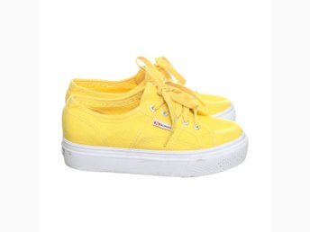 superga yellow platform
