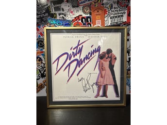Dirty dancing poster med Autograf