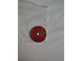 Kinesisk Lyckoamulett Ø 25mm.