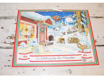 ICA HANDLARNAS ADVENTSKALENDER . DATERAD. 1985