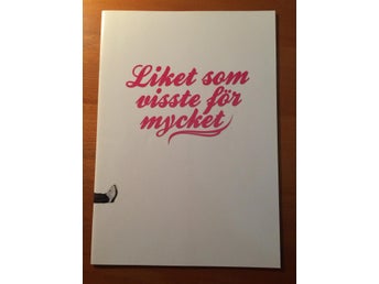 Musikalprogram - Liket som visste för mycket 2010