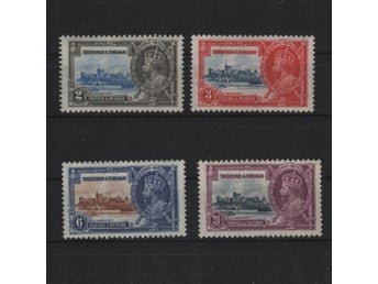 Trinidad & Tobago 1935 George V kröningsjubileum 4v.