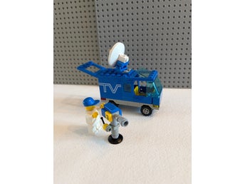 LEGO 6661 Tv bil med gubbe Town 1989