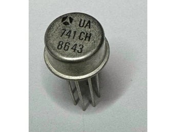 UA741 OP AMP TO99-8 CAN-8