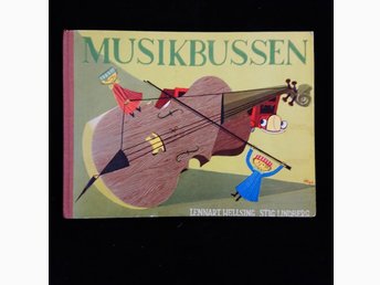 LENNART HELLSING. Musikbussen. Böcker, Kartor & Handskrifter
