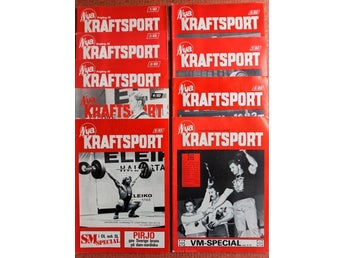 Nya KRAFTSPORT Komplett Årgång 1983