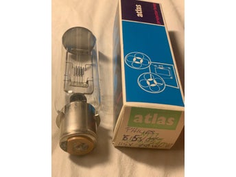 Projektorlampa Vintage NOS Philips 6153C/05 115V 750W BA28s