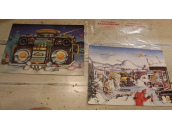 JULKALENDERN 1984 , 2 DELAR.