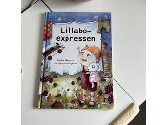Lillabo-expressen av Sophie Holmqvist och Sara Nilsson Bergman tåg