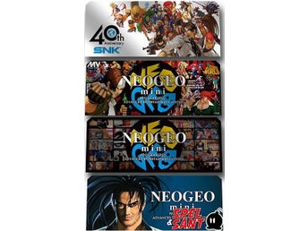 SNK Neo Geo Mini International Character Stickers