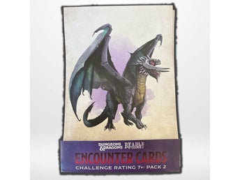 Dungeons & Dragons RPG Encounter Cards Challenge Rating 7+: Pack 2 (eng)