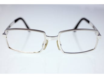 StereoFlex men's Italian vintage metal frame with spring hinges-circa 1970s/80s
