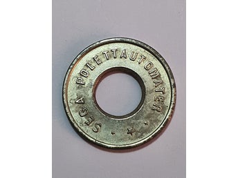 Sega Poletta Automater Speltoken
