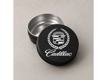 Metallask, Snusdosa, förvaringsdosa - Cadillac