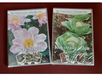NYA! Trädgårdsskolan - Steg för Steg: Perenner & Köksgården (2 DVD-skivor)