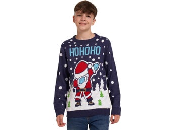 Barn – 5 år / 110 cm - Noroze jultröja “Ho Ho Ho”