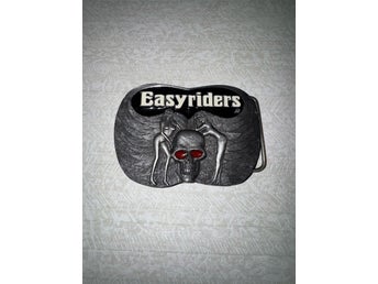 1990s | Easyriders | heavy belt buckle | pewter