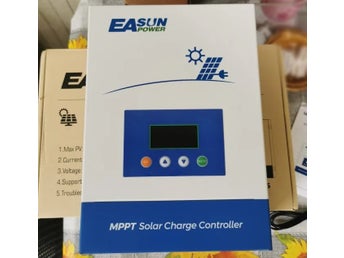 100A 6000W 12V/24V/36V/48V MPPT solcellsladdningsregulator med LCD-skärm
