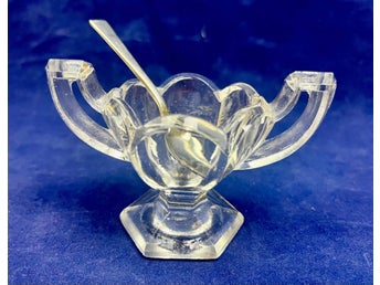 saltskål med spade vintage