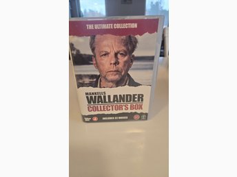 Wallander - ALLA FILMER, KOMPLETTA SAMLINGEN! (SOM NY, OANVÄNT!) [DVD-BOX]