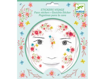 Djeco Ansiktsklistermärken Springtime Fairy
