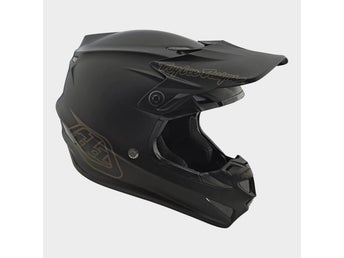 Crosshjälm för Barn - Troy Lee Designs SE4 MIPS Midnight Svart, stl YM [ny]
