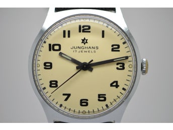 SUPER FIN VINTAGE UR JUNGHANS ( Renoveringsobjekt eller delar )