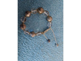Armband pärlor L 16-25 cm !