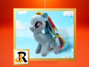 My Little Pony Rainbow Dash gosedjur från Hasbro