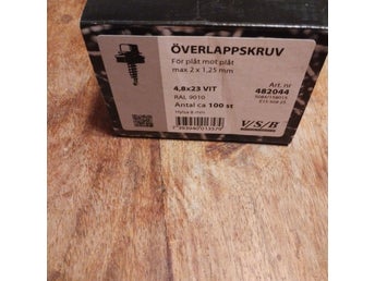 Överlappsskruv 4,8x23