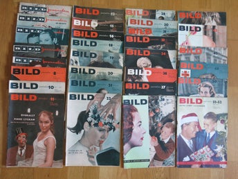 30 st BILDJOURNALEN 1956 - OBS Tredje årgången! LÄS MER!