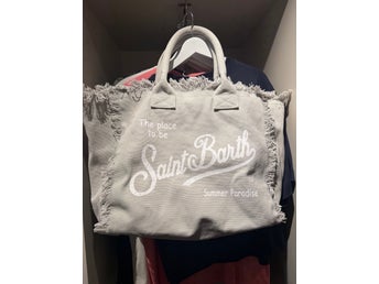 MC2 Saint Barth tygväska i grå helt ny st L