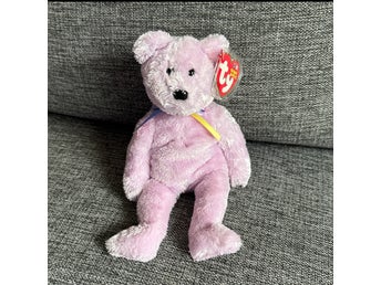 TY Beanie Baby Sherbet 2002 – björn – originaletikett med skydd
