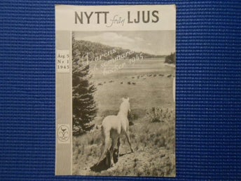 Katalog Nytt från ljus nr 1 1945 vårens och sommarens böcker