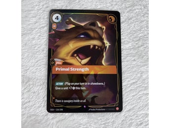 Primal Strength 154/298 - League of Legends Riftbound