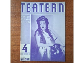 Tidskrift Teatern 1936