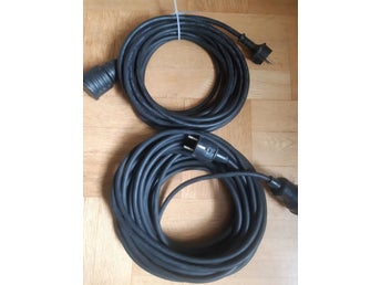 Förlängningskablar 2-pack 9,5m och 14m