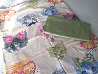 Paket flickrum djur 8 delar överkast matta påslakan nytt på ...