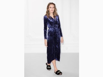 stories velvet dress