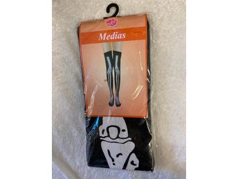 Halloween strumpor / Skelettskelettstrumpor