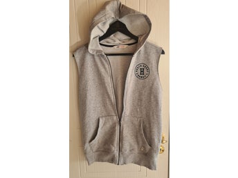 H&M grå huvtröja, storlek 158/164