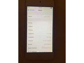 iPod Touch 5:e generationen