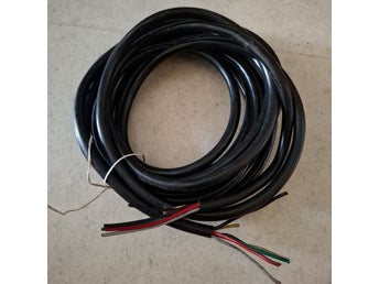 Kabel med 6st 1.5mm² ledare ca 7m