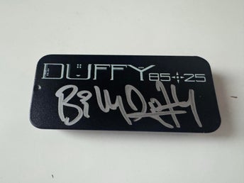 The Cult Billy Duffy beautiful & signed Pick Tin ( 6 Picks)